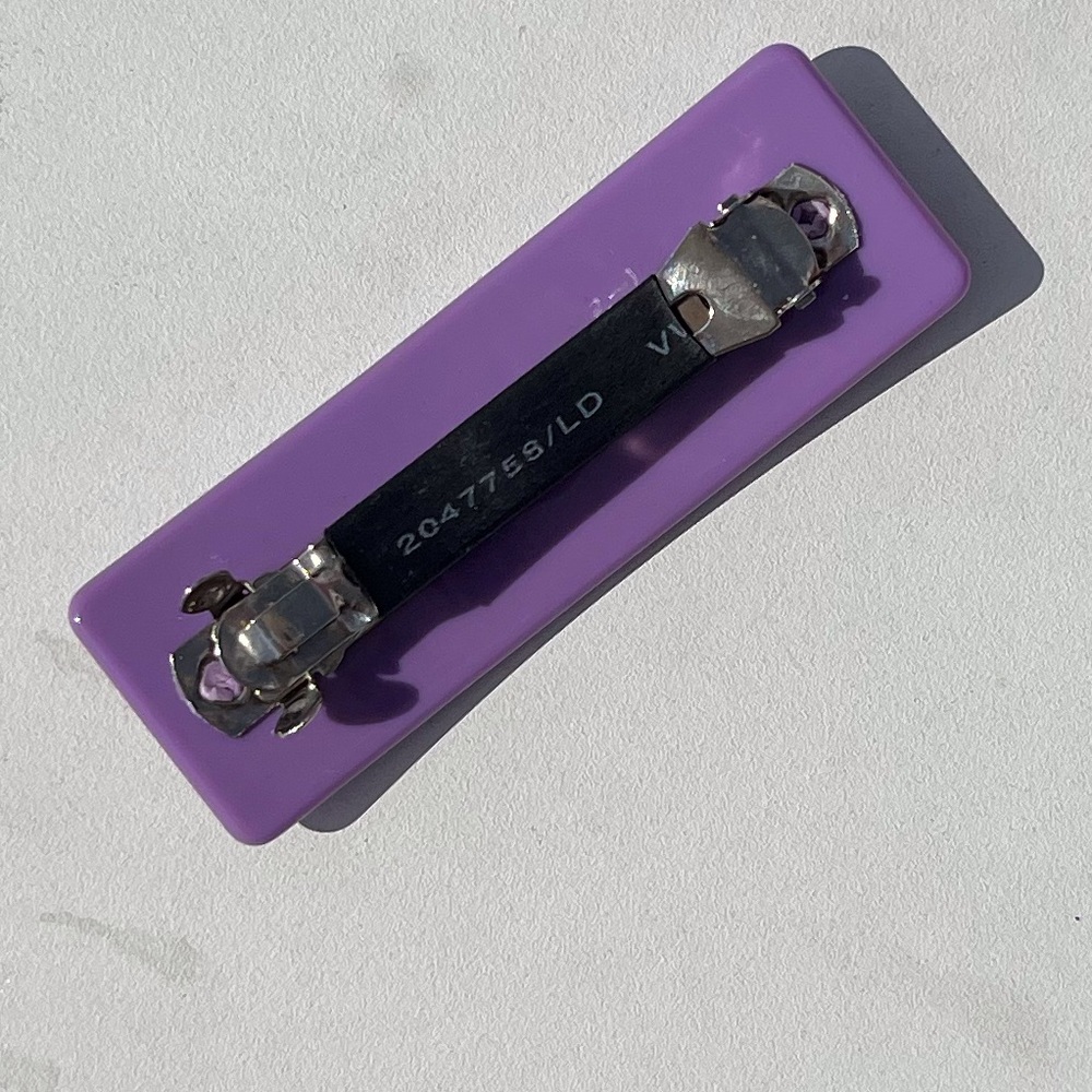 Valet Studio ‘Tabitha’ Barette Clip Lilac - Picture 4 of 4